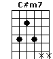 C#m7